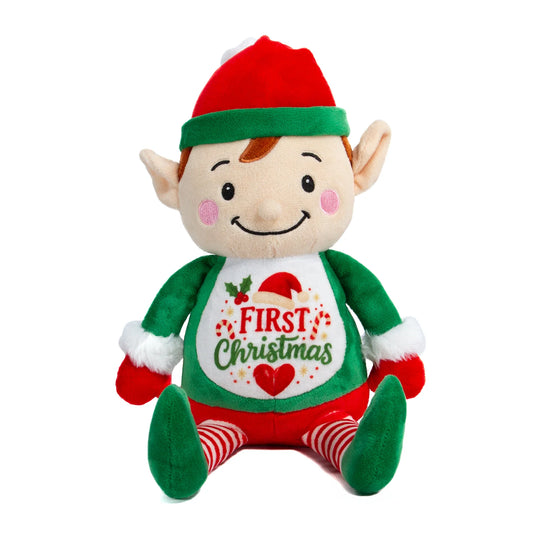 Personalized Elf Plush Toy | Handmade Holiday Gift - Christmas