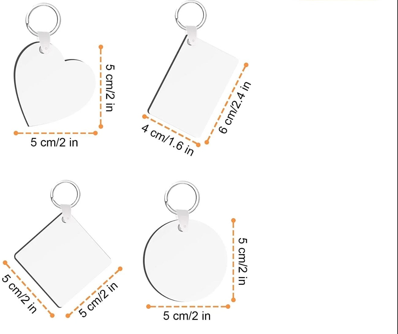 Create Your Keychain – Customize with Your Own Design or Logo