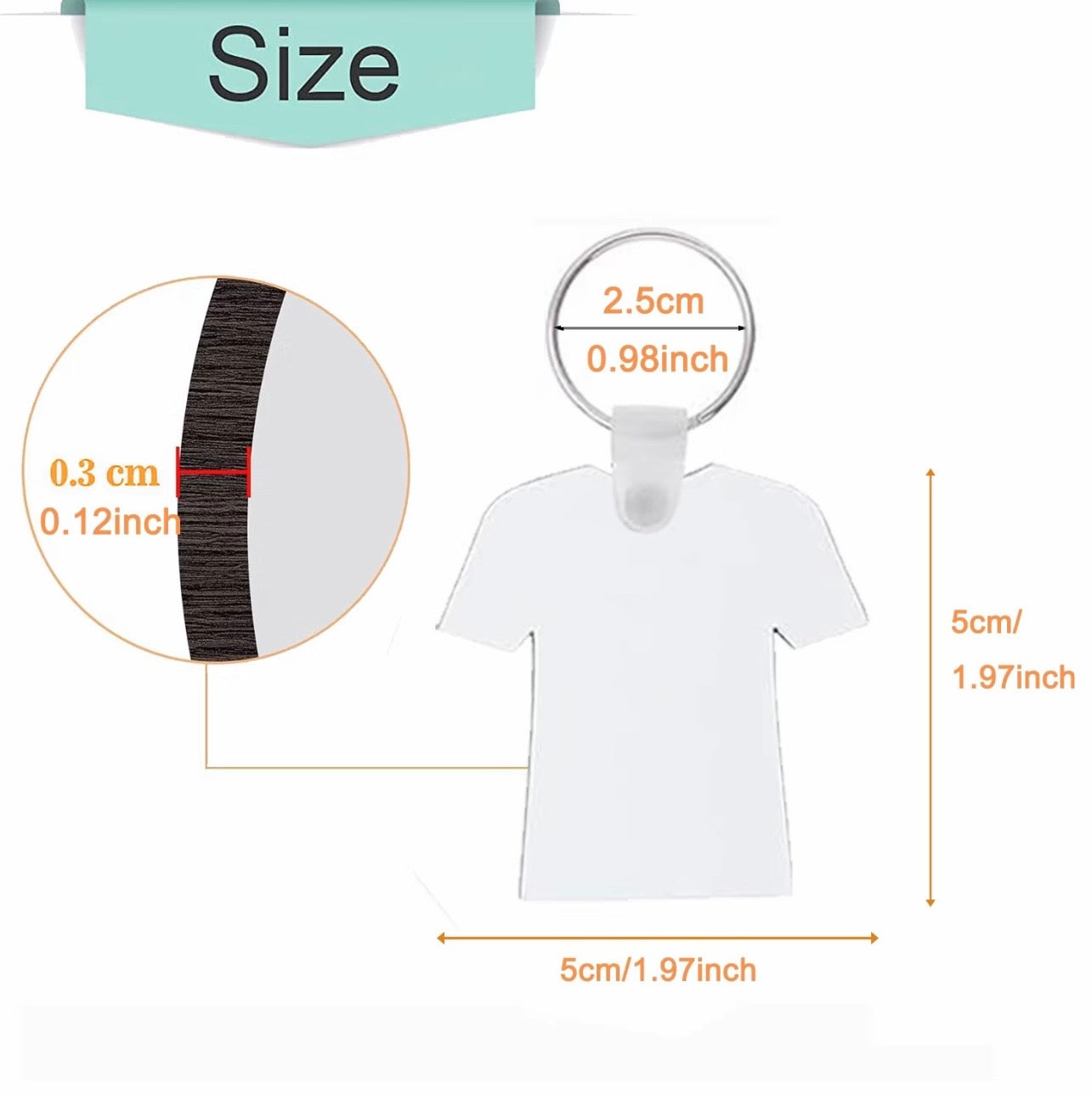 Create Your Keychain – Customize with Your Own Design or Logo