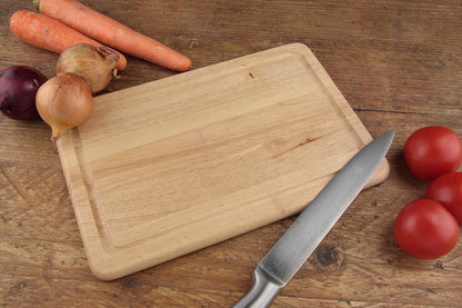 Custom Laser-Engraved Wooden Chopping Board – Personalized (30×20 cm)