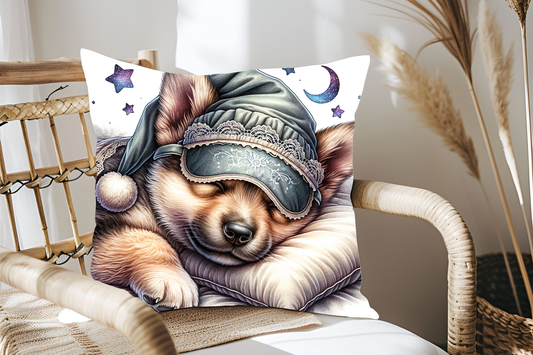 Personalised 100% Polyester Cushion Cover – Custom Printed 40x40cm Pillow Case (Double-Sided Print)