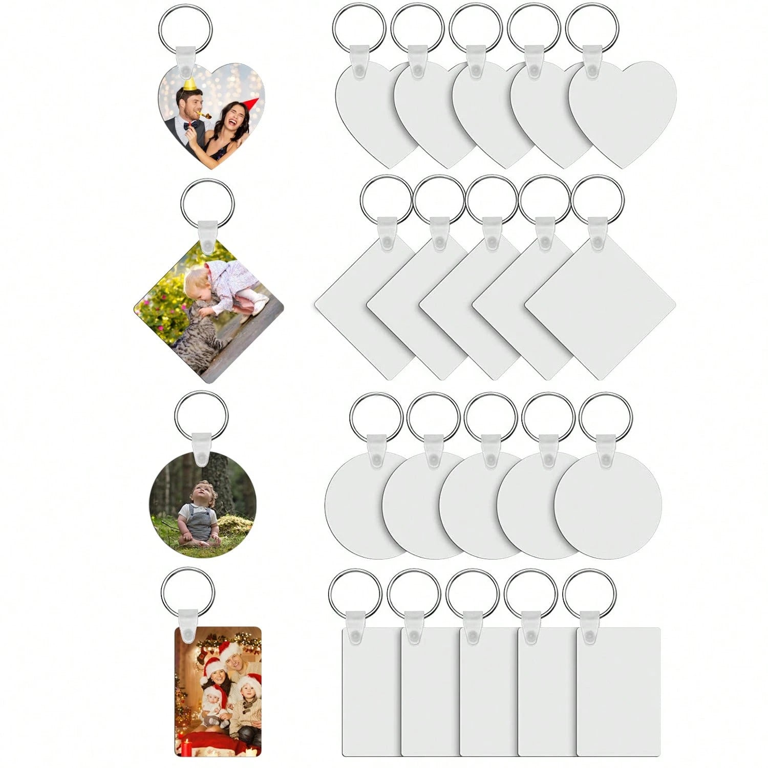 Create Your Keychain – Customize with Your Own Design or Logo