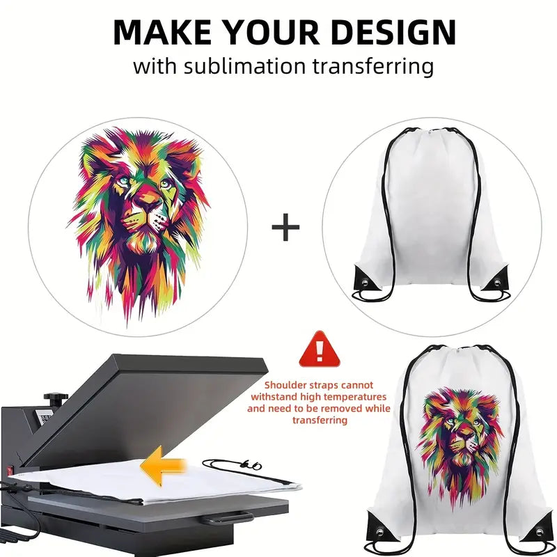 Custom Drawstring Sport Bag – Personalized Logo Gym Sack, Lightweight Polyester Backpack