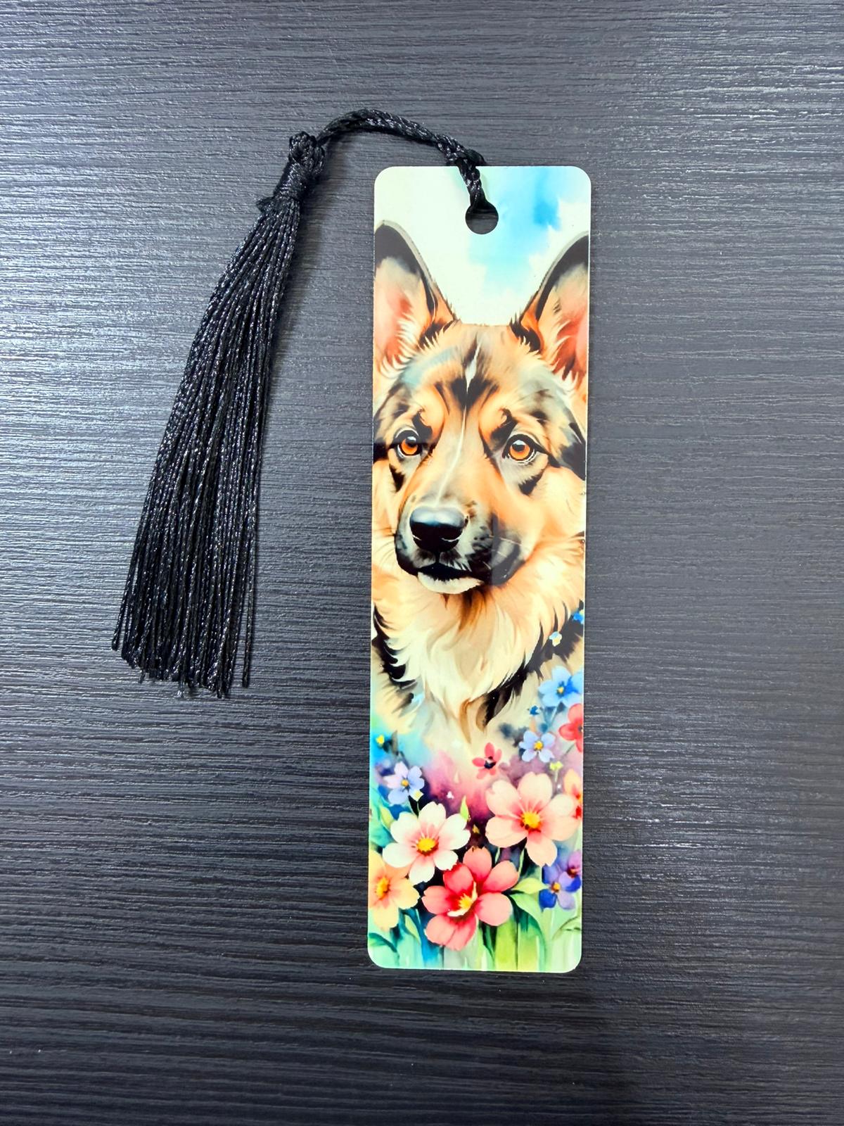 Customized / Personalized Bookmarks with Red Ribbon – Colorful Booklover’s Gift | Custom Name or Photo Bookmark