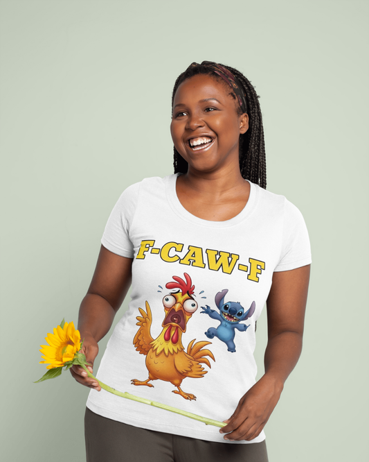 Personalised Women’s T-Shirt – Custom Printed White & Grey | 100% Polyester (XS–XXXL)