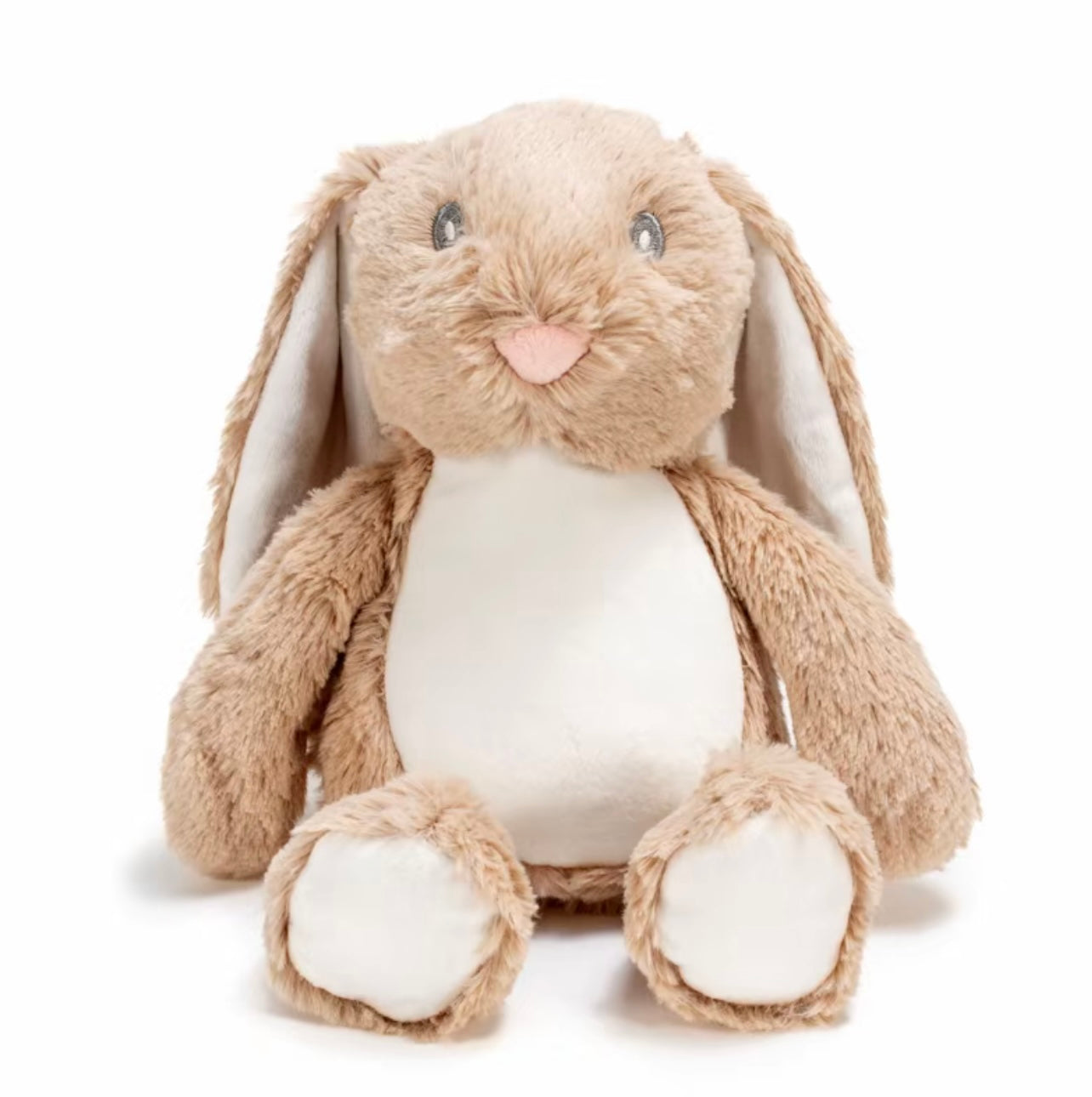 Personalised Rabbit Plush Toy – Custom Printed Soft Toy