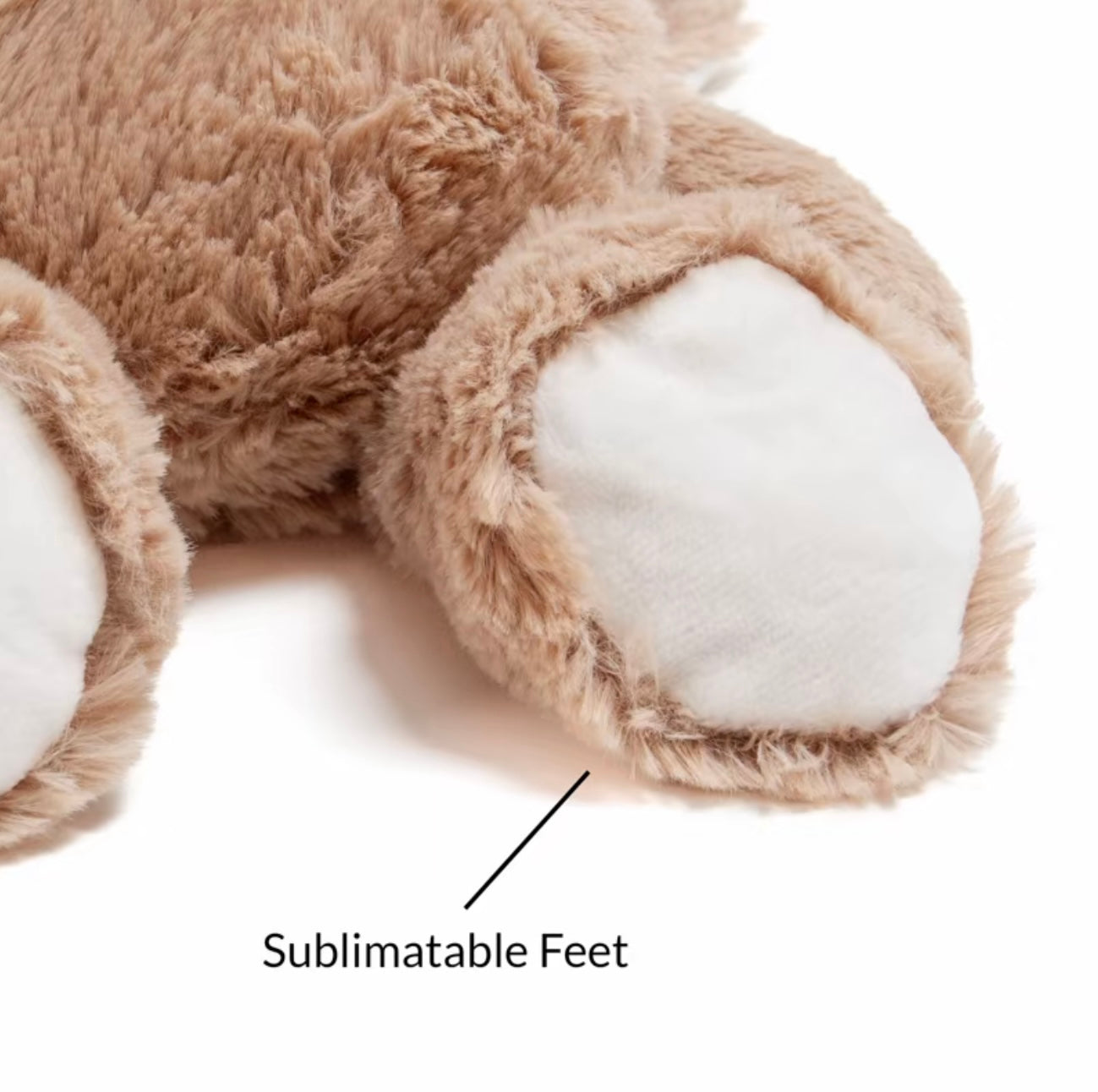 Personalised Rabbit Plush Toy – Custom Printed Soft Toy