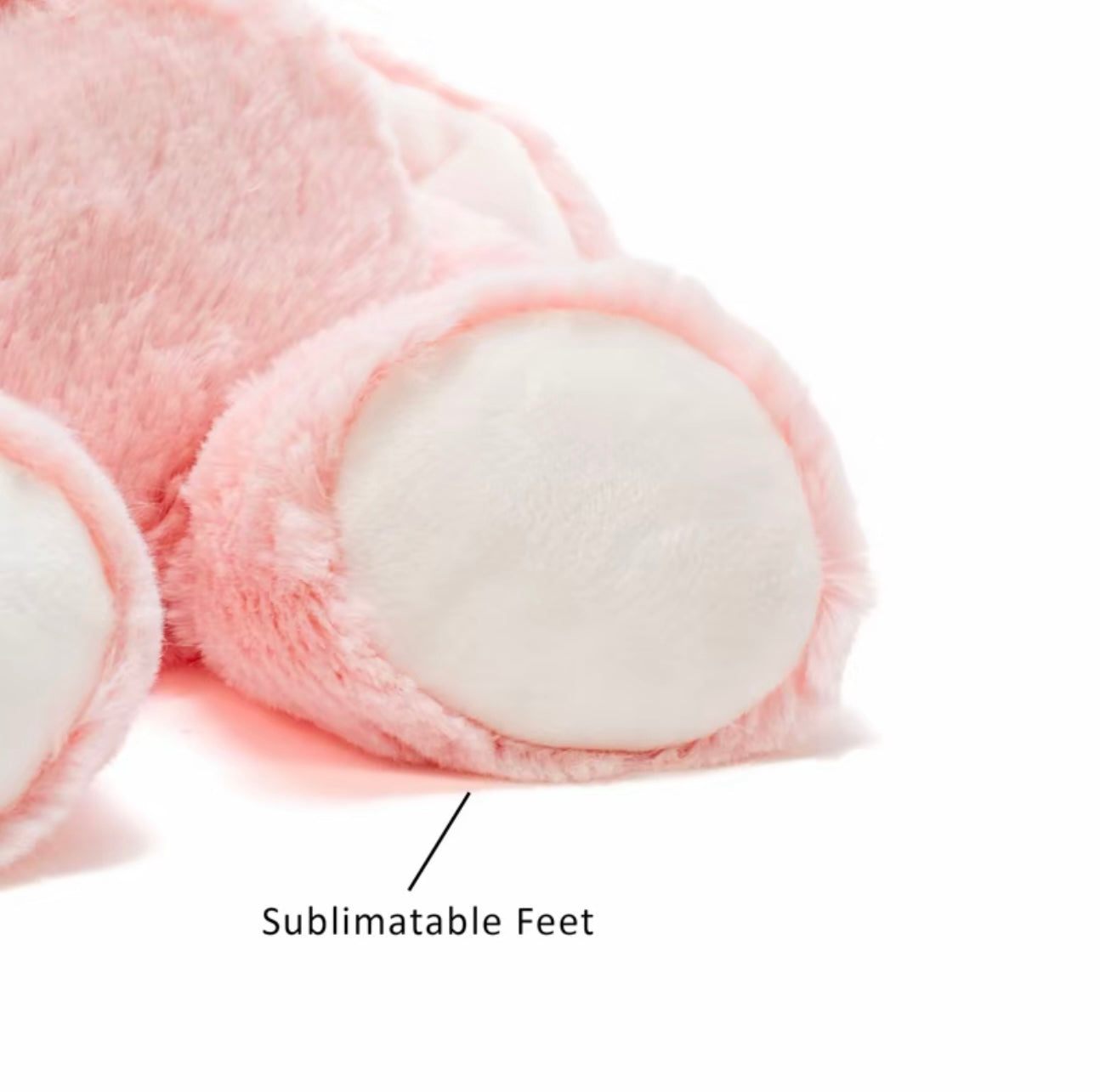 Personalised Rabbit Plush Toy – Custom Printed Soft Toy