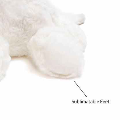 Personalised Rabbit Plush Toy – Custom Printed Soft Toy