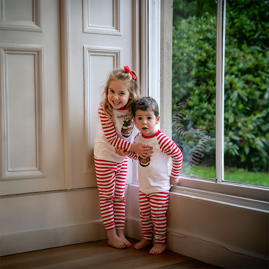 Personalised Christmas Children’s Pyjamas | Kids’ Festive Pyjamas | Matching Family Christmas Pyjama Set | Christmas Pyjamas 1–10 Years