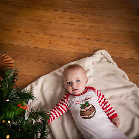 Personalised Christmas Baby Grow | Custom Baby Romper Suit | Matching Family Christmas Pyjamas | Sublimation Baby Grow 0–12 Months