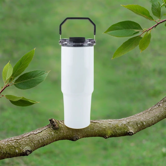 30oz Sublimatable Tri-Sip Tumbler – Custom Insulated Drinkware | Personalised Gift